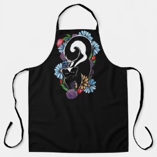 Cute Flower Skunk Schort