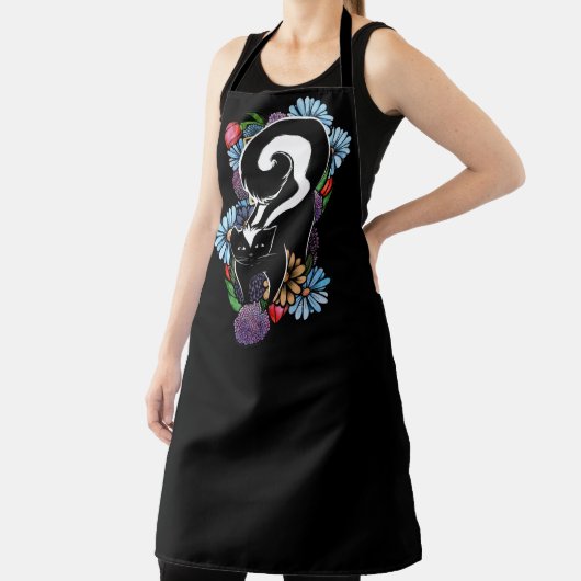 Cute Flower Skunk Schort (Insitu)