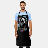 Cute Flower Skunk Schort (Gedragen)