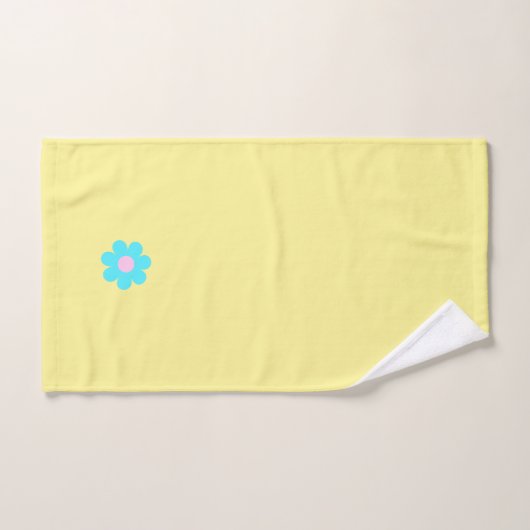 Cute Flowers Bad Handdoek (Handdoek)