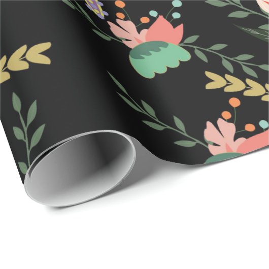 Cute Flowers Cadeaupapier (Rol Hoek)