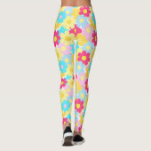 Cute Flowers Leggings (Achterkant)