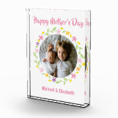 Cute Flowers Lijst Happy Moederdag Fotoblokken (Rechts)