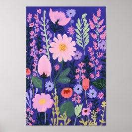 Cute Flowers Poster
