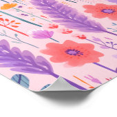 Cute Flowers Poster (Hoek)