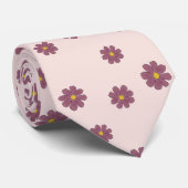 Cute Flowery Pattern Stropdas (Opgerold)