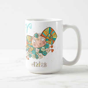Cute Fluffy Aries Koffiemok