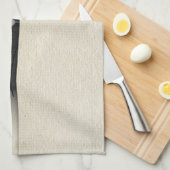 Cute Fluffy Black cat piek uit Theedoek (Quarter Fold)