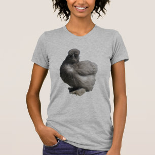 Cute Fluffy Blue Silkie Chicken T-shirt