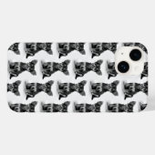 Cute Fluffy Chihuahua Puppy Pattern Case-Mate iPhone Case (Achterkant (horizontaal))