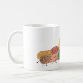 Cute Fluffy Creatures on a Coffee Mug Koffiemok