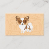 Cute Fluffy Dog | Dierverzorging Visitekaartje (Voorkant)