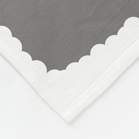 Cute Fluffy Grey & White Llamas Fleece Deken (Hoek)