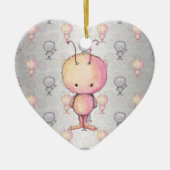 Cute Fluffy Monsters Keramisch Ornament (Voorkant)