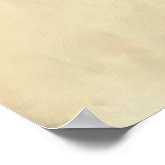 Cute Fluffy Norfolk Terrier Art Poster (Hoek)