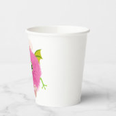 Cute fluffy rabbit monster papieren bekers (Links)