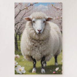 Cute Fluffy Sheep Legpuzzel