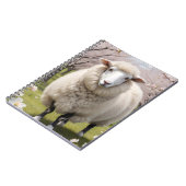 Cute Fluffy Sheep Notitieboek (Linkerzijde)
