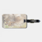 Cute Fluffy Squirrel Bagagelabel (Achterkant horizontaal)