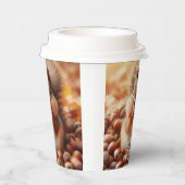 Cute Fluffy Squirrel Papieren Bekers (Rechts)