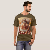Cute Fluffy Squirrel T-shirt (Voorkant volledig)