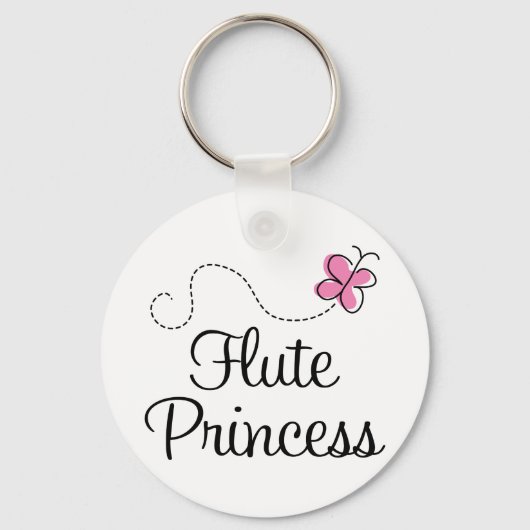 Cute Flute Princess Sleutelhanger (Voorkant)