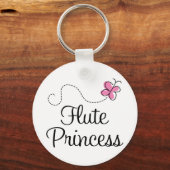 Cute Flute Princess Sleutelhanger (Voorkant)