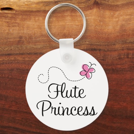 Cute Flute Princess Sleutelhanger (Voorkant)