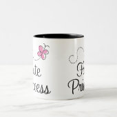 Cute Flute Princess Tweekleurige Koffiemok (Center)