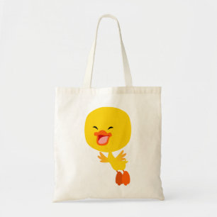 Cute Flying Cartoon Ducking Bag Tote Bag