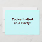 Cute Flying Pig Birthday Party Invitation Kaart (Achterkant)