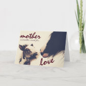 Cute Foal and Mare Horse Happy Moederdag Kaart (Voorkant)