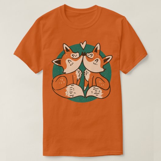 Cute Foes Couple of Animals Premium 925 T-shirt (Design voorkant)