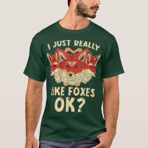 Cute Foes Funny Natuur Forest Dierenvriend Wildlif T-shirt