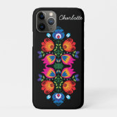 Cute folklore compositie Hoesje-Mate iPhone case (Achterkant)