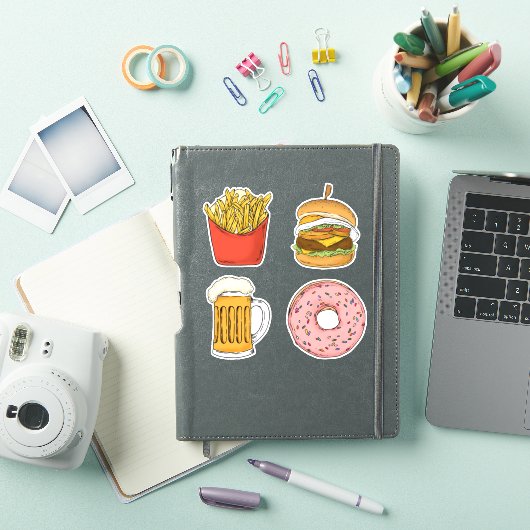 Cute Food Sticker (iPad Cover)