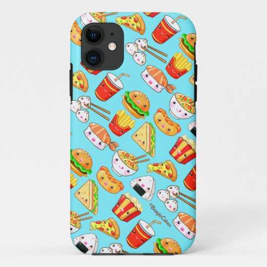 Cute Foods Phone Case (Achterkant)