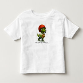 Cute Football Dino Shirt for toddlers