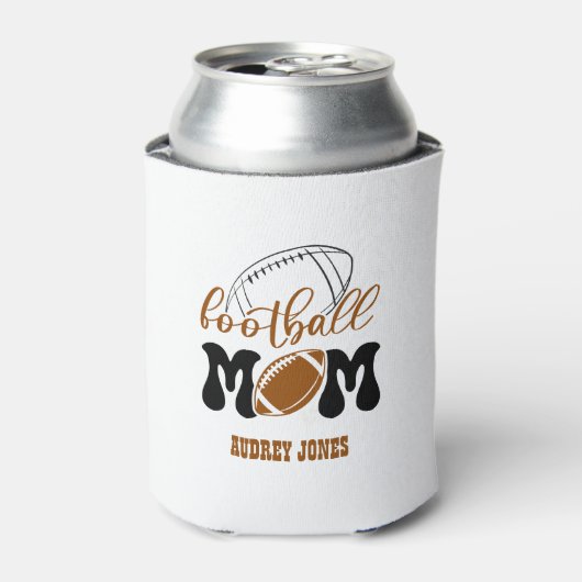 Cute Football mama Blikjeskoeler (Blikje Voorkant)