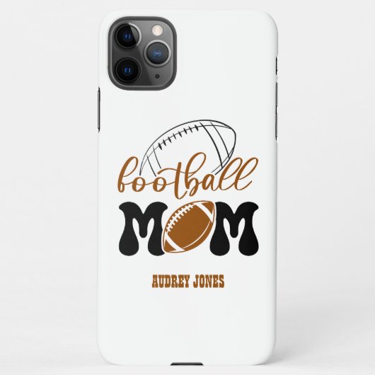 Cute Football mama iPhone Hoesje (Achterkant)