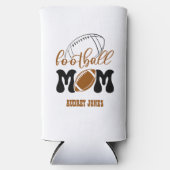 Cute Football mama Seltzer Blikjeskoeler (Voorkant)