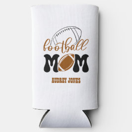 Cute Football mama Seltzer Blikjeskoeler