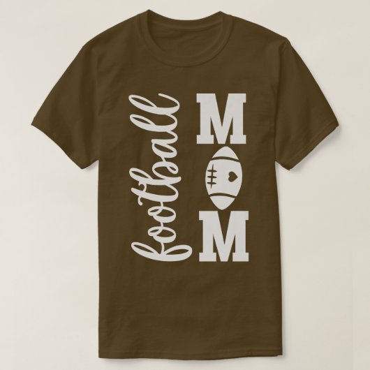 Cute Football mama T-shirt (Design voorkant)