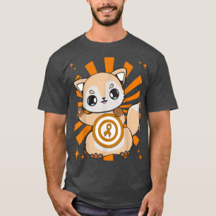 Cute for en Oranje lint voor leukemiebewustzijn T-shirt