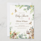 Cute Forest Animals Kaart (Voorkant)