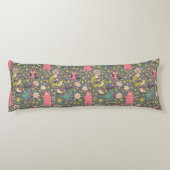 Cute Forest Animals Pattern Lichaamskussen (Achterkant)