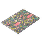 Cute Forest Animals Pattern Notitieboek (Linkerzijde)
