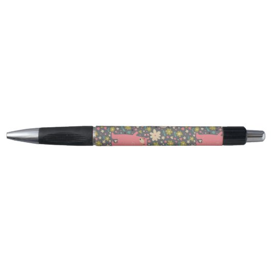Cute Forest Animals Pattern Pen (Voorkant)