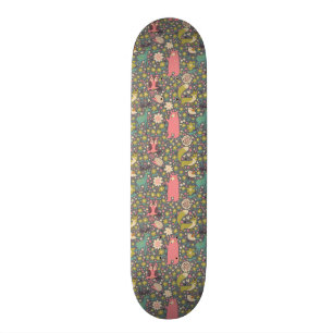 Cute Forest Animals Pattern Persoonlijk Skateboard