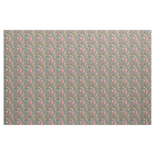 Cute Forest Animals Pattern Stof (Yard (91,4 cm))
